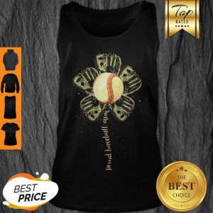 Original Proud Baseball Mom Flower Mothers Day Softball Tee Ball Gift Tank Top