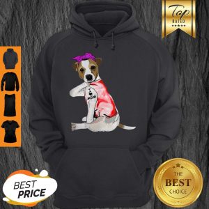 Pretty Women Gifts Jack Russell Terrier Dog Tattoo I Love Mom Hoodie