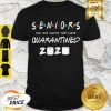 Seniors 2020 Quarantined Graduation Class Funny Quarantine 2020 Shirt