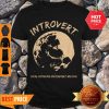 Skull Introvert Social Distancing Since Before It Was Cool Shirt