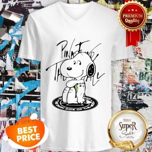 Snoopy Tattoo Pink Floyd The Dark Side Of The Moon V-neck