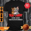 Tom And Jerry 1940-2020 Thank You For The Memories Shirt