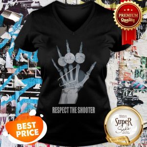 Warriors Stephen Curry Broken Hand Xray Respect The Shooter V-neck