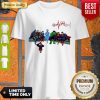 Awesome Nurse And Superheroes Heartbeat Stethoscope Shirt