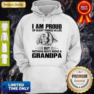 I Am Proud Of Many Things In Life But Nothing Beats Being A Grandpa Hoodie