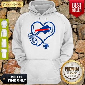 Official Buffalo Bills Nurse Heartbeat Hoodie
