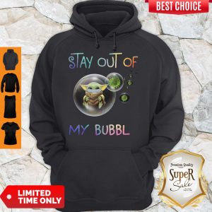 Cute Baby Yoda Corona 2020 Stay Out Of My Bubble Hoodie