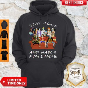 Cute One Piece Stay Home And Watch Friends Coronavirus Hoodie