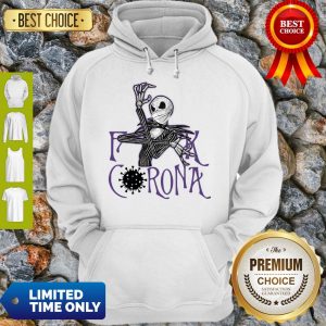 Premium Jack Skellington Fuck Corona Hoodie