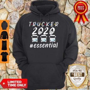 Awesome Trucker 2020 Essential Coronavirus Hoodie