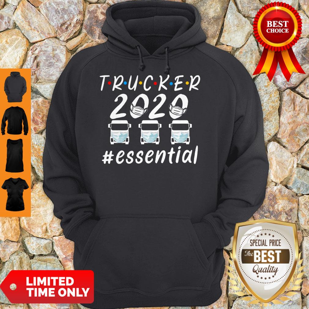 Awesome Trucker 2020 Essential Coronavirus Hoodie Awesome Trucker 2020 Essential Coronavirus Hoodie