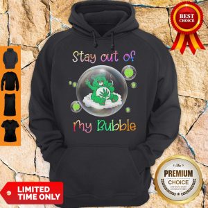 Official Bear Smoking Weed Stay Out Of My Bubble Coronavirus Hoodie