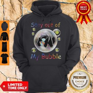 Funny Autism Awareness Bear Wear Mask Stay Out Of My Bubble Coronavirus Hoodie