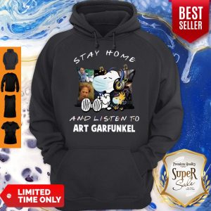 Premium Snoopy Woodstock Mask Stay Home And Listen To Art Garfunkel Hoodie