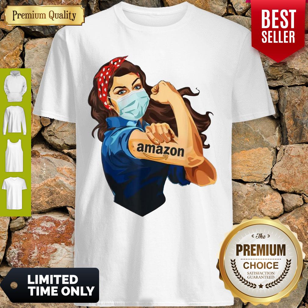Official Strong Woman Mask Tattoo Amazon Shirt