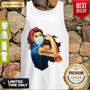 Official Strong Woman Mask Tattoo Amazon Tank Top