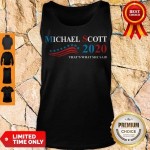 Premium Michael Scott 2020 That’s What She Said Tank Top