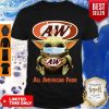 Baby Yoda Mask A&W Restaurants All American Food Coronavirus Shirt