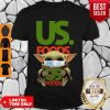 Funny Baby Yoda Mask US Foods Coronavirus Shirt