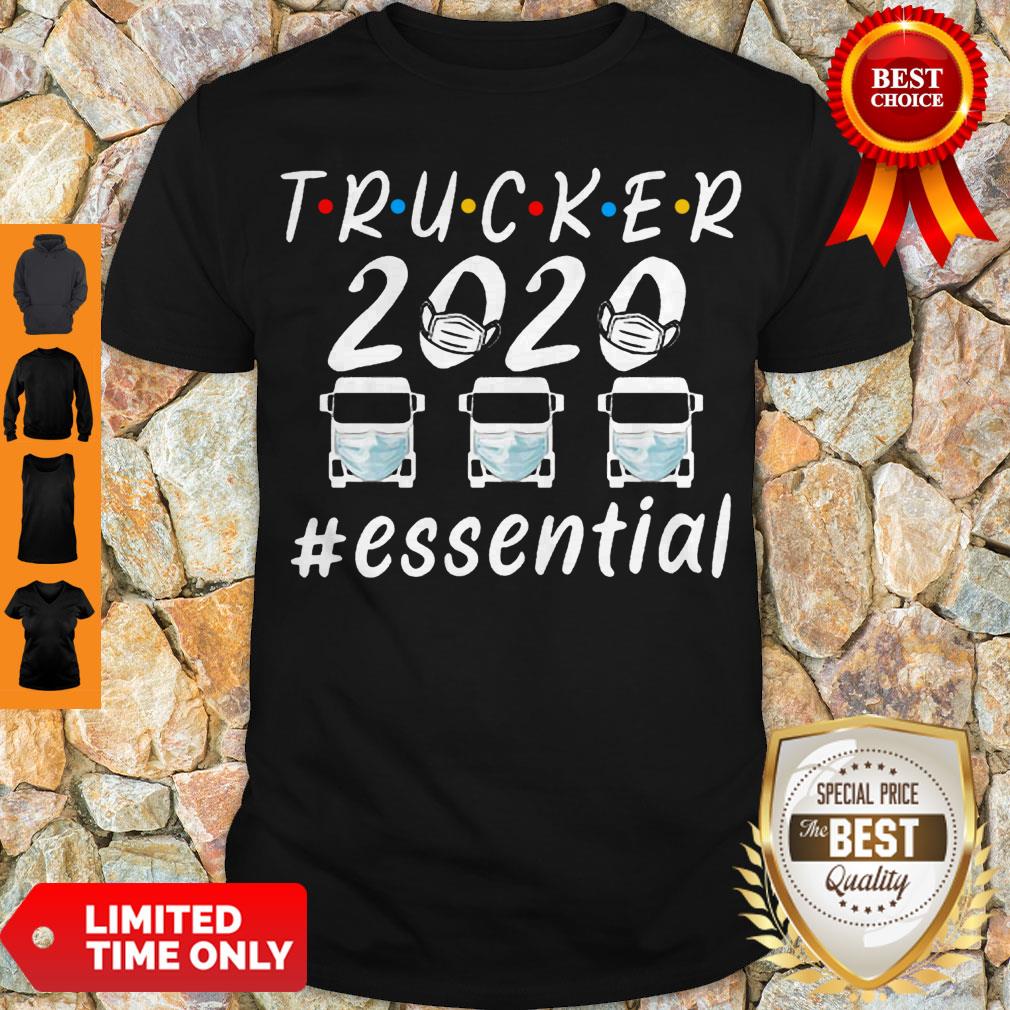 Awesome Trucker 2020 Essential Coronavirus Shirt