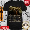 Nice Grimm 10th Anniversary Thank You For The Memories Signatures Shirt