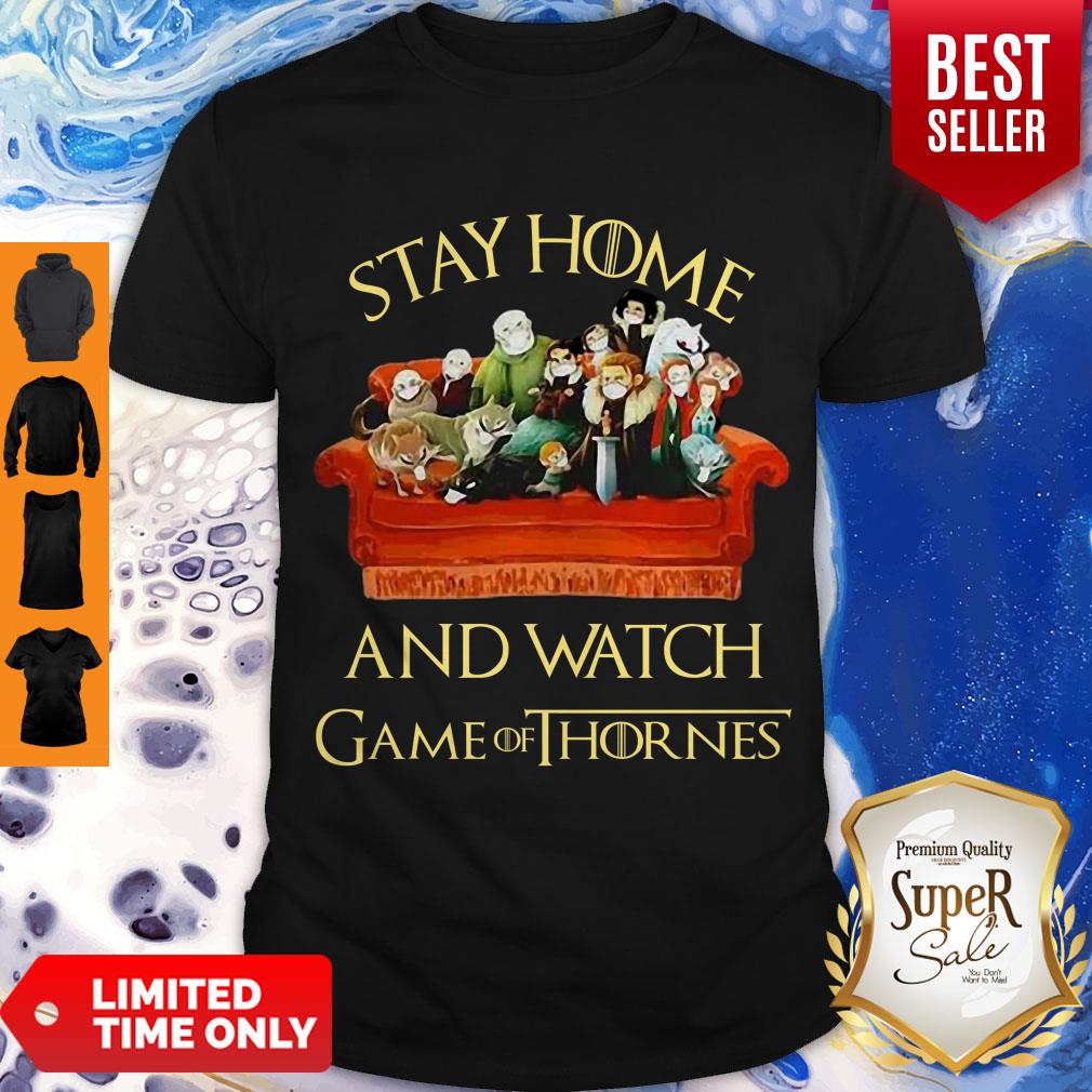 Official Stay Home And Watch Game Of Thrones Coronavirus Shirt