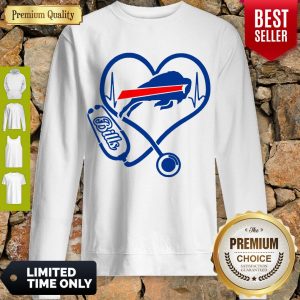 Official Buffalo Bills Nurse Heartbeat Sweatshirt
