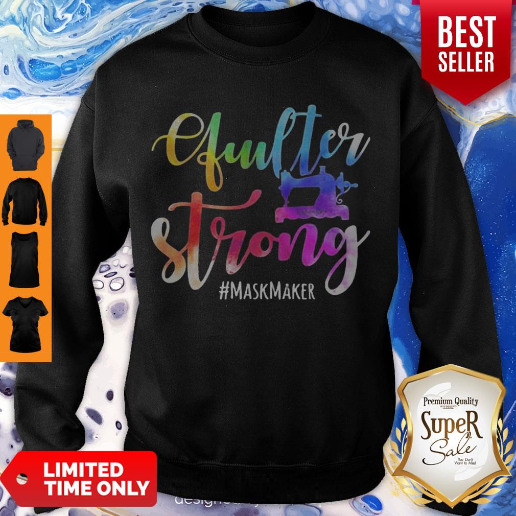 Awesome Guilter String Maskmaker Sweatshirt Awesome Guilter String Maskmaker Sweatshirt