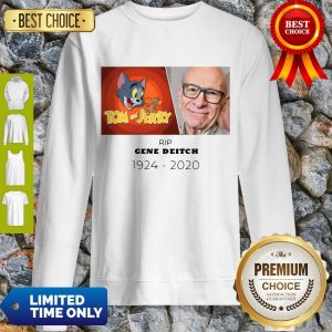 Top Rip Gene Deitch 1924-2020 Tom And Jerry Sweatshirt