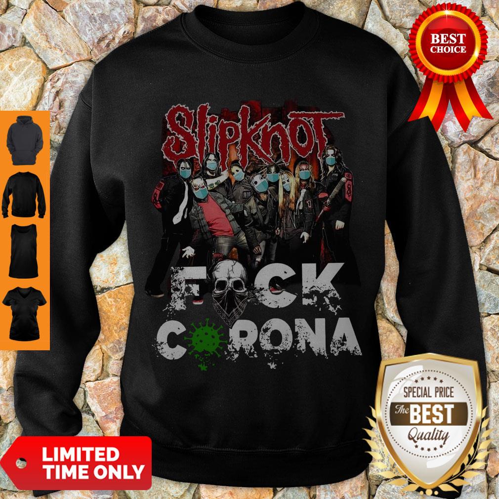 Awesome Slipknot Face Mask Skull Fuck Corona Sweatshirt Awesome Slipknot Face Mask Skull Fuck Corona Sweatshirt