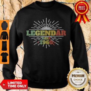 Awesome Legendr Seit 1960 60 Sweatshirt