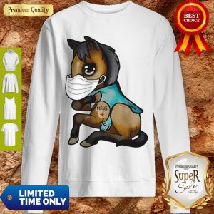Funny Horse Mask Nurse Tattoos Coronavirus Sweatshirt