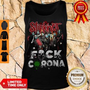 Awesome Slipknot Band Fuck Corona Tank Top