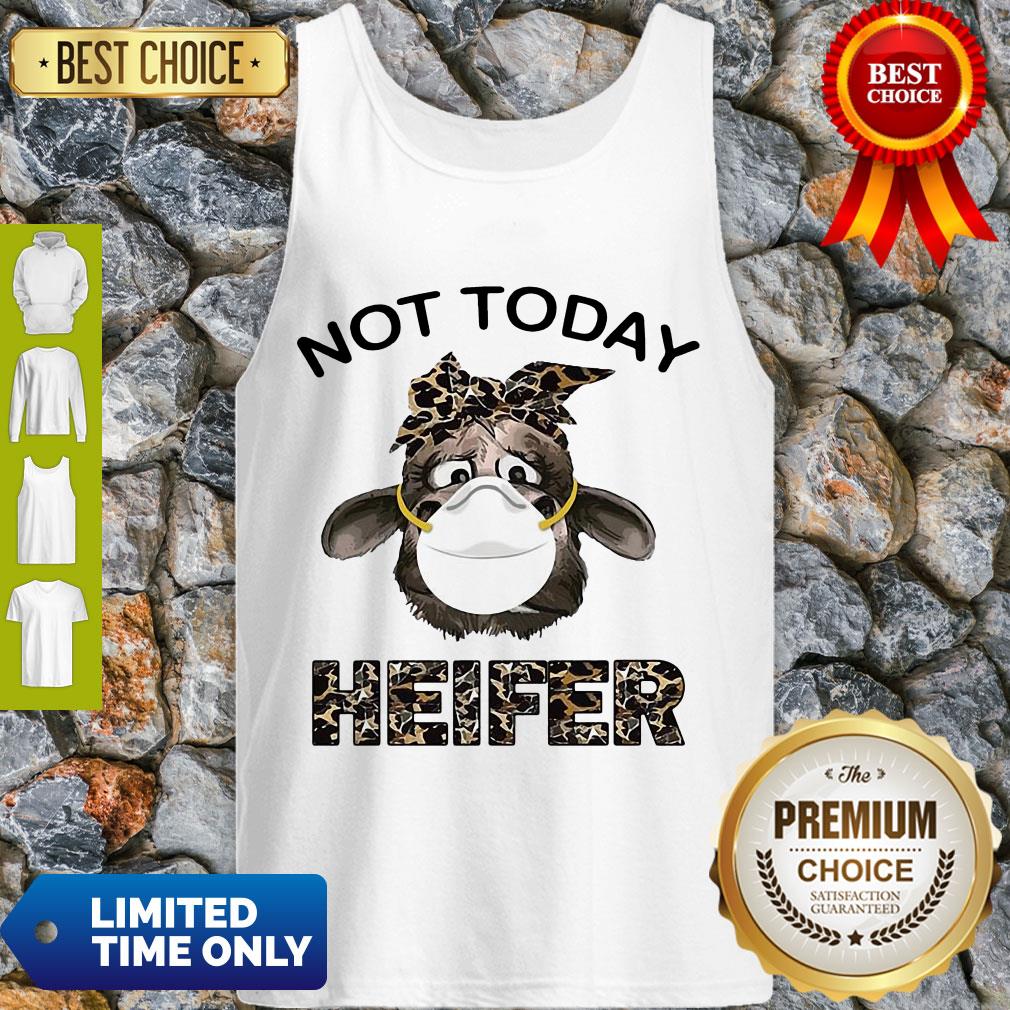 Awesome Heifer Wear Masks Not Today Tank Top Awesome Heifer Wear Masks Not Today Tank Top