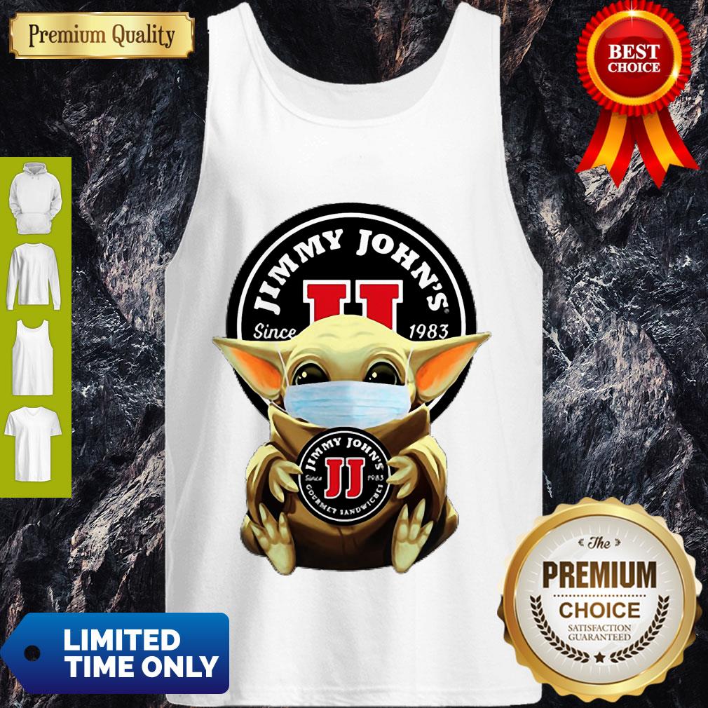 Premium Star Wars Baby Yoda Face Mask Hug Jimmy Johns Tank Top Premium Star Wars Baby Yoda Face Mask Hug Jimmy Johns Tank Top
