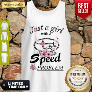 Top Flower Just A Girl With A Speed Problem Subaru Tank Top