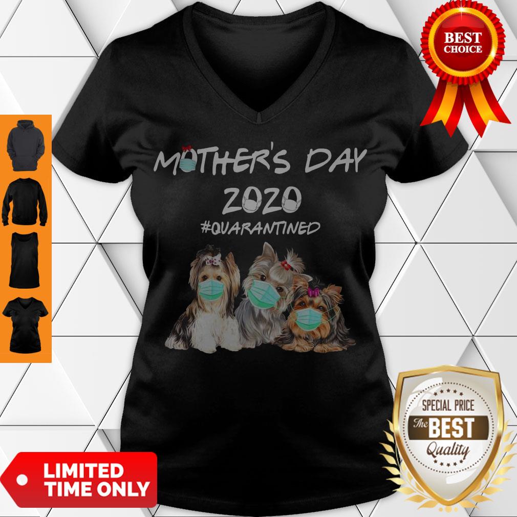 Top Shih Tzu Mother’s Day 2020 #Quarantined V-neck Top Shih Tzu Mother’s Day 2020 #Quarantined V-neck