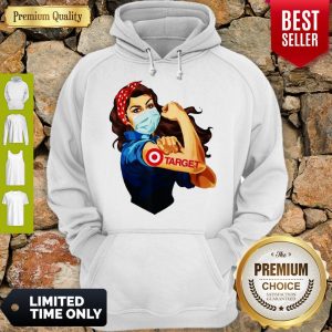 Top Strong Woman Mask Tattoo Target Hoodie