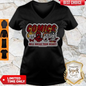 Good Comics Will Break Your Heart V-neck