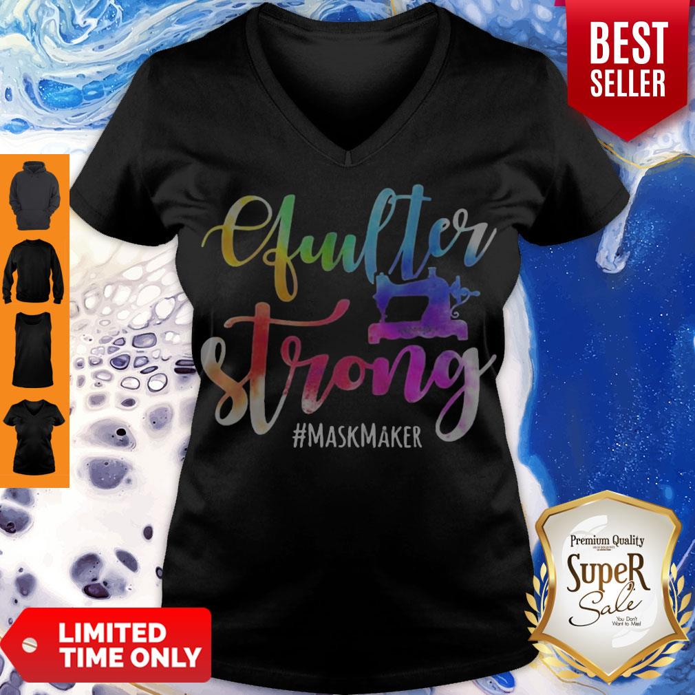 Awesome Guilter String Maskmaker Awesome Guilter String Maskmaker V-neck