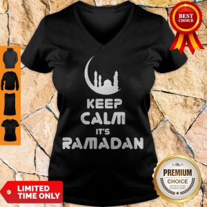 Premium Keep Calm Its Ramadan V-neck