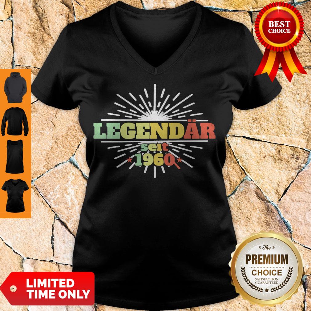 Awesome Legendr Seit 1960 60 V-neck Awesome Legendr Seit 1960 60 V-neck