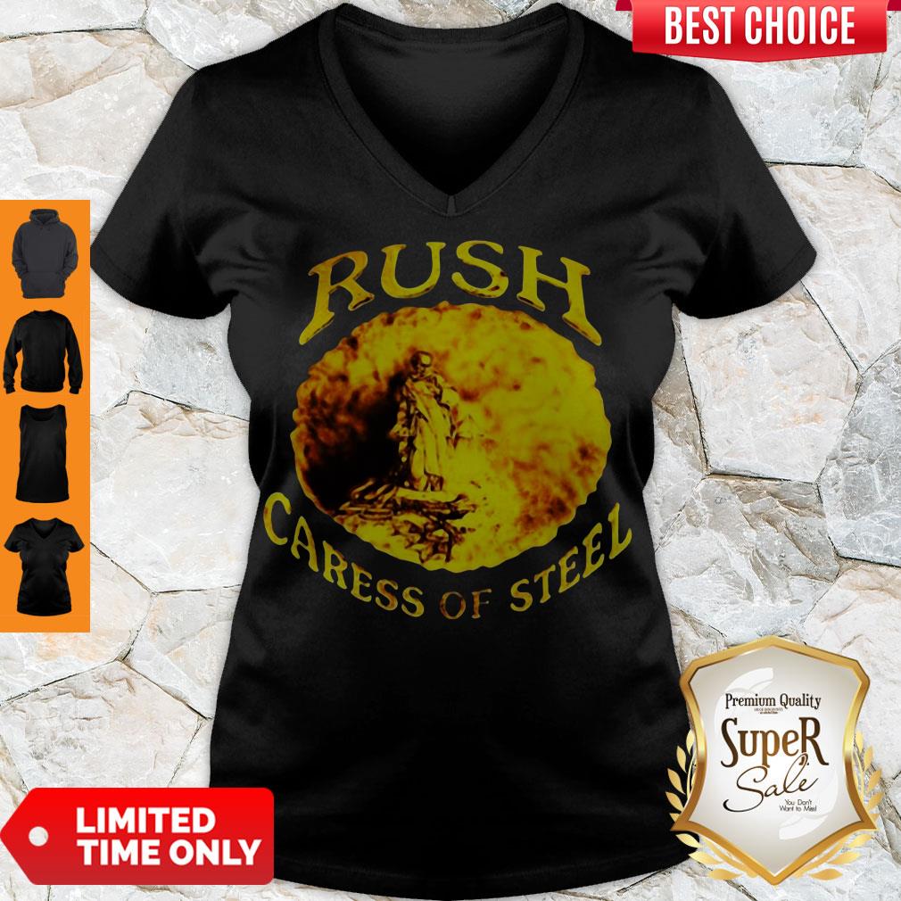 Funny Rush Caress Of Steel V-neck Funny Rush Caress Of Steel V-neck