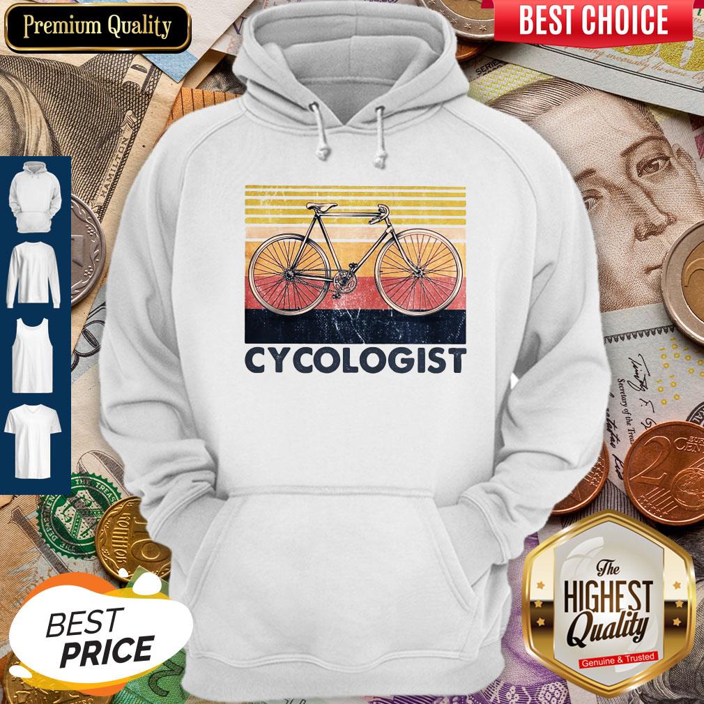 Cycling Cycologist Vintage Hoodie Cycling Cycologist Vintage Hoodie