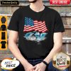 Dolphins American Flag Independence Day Shirt