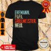 Ehemann Papa Grillmeister Held Vintage Shirt