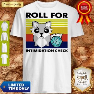Fox Roll For Intimidation Check Vintage Shirt