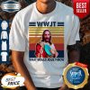 Nice Wwjt What Would Jesus Throw Vintage Shirt