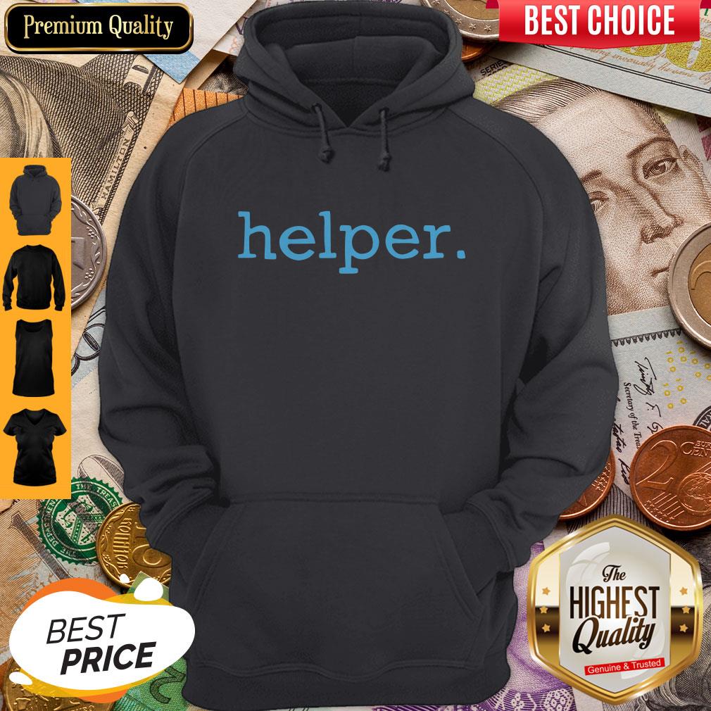 Premium Helper Blue 2020 Hoodie Premium Helper Blue 2020 Hoodie