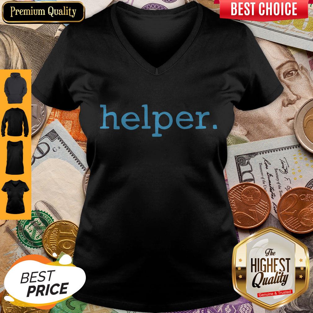 Premium Helper Blue 2020 V-neck Premium Helper Blue 2020 V-neck